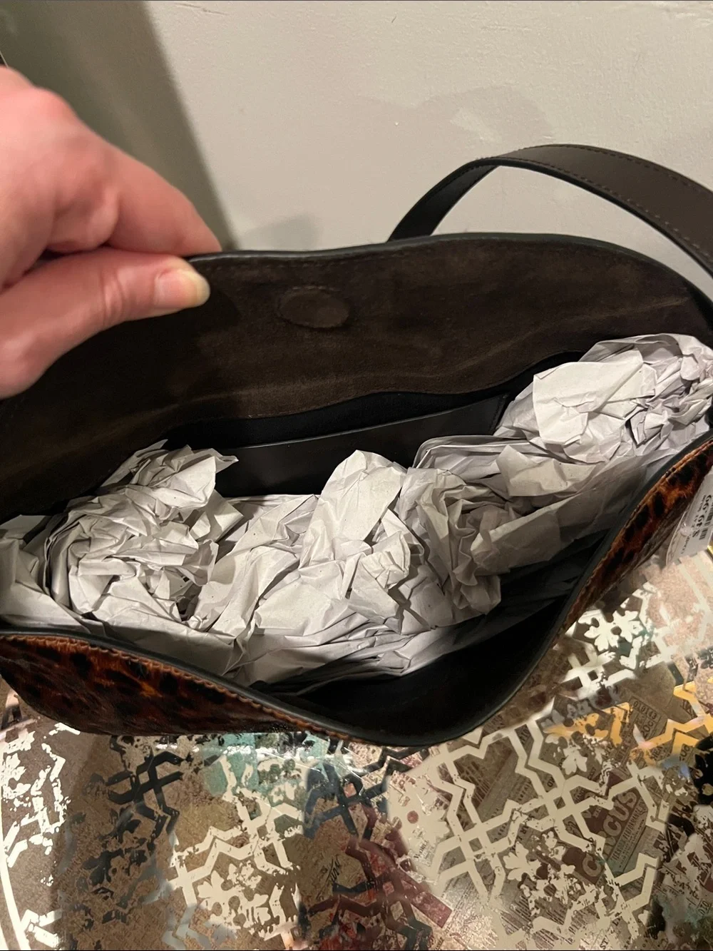 Madewell Leopard Shoulder Bag